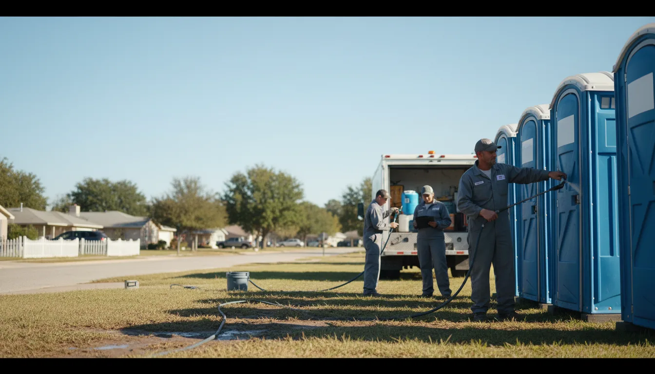 Long-Term Portable Toilet Rental in Lower Brule, SD near me